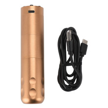 (Gold) Draadloze tattoo pen 1300mAh goud
