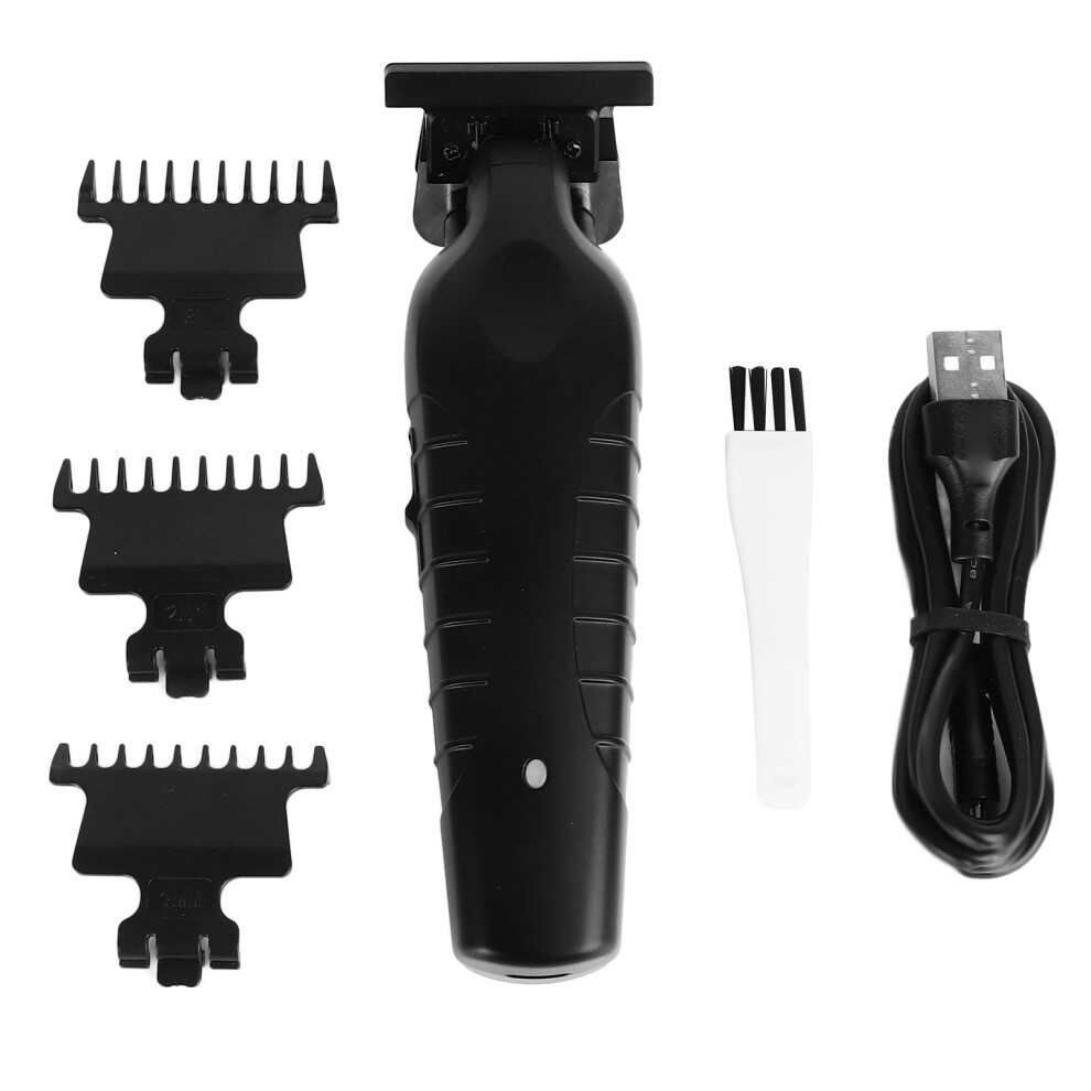 USB Rechargeable Hair Clipper Trimmer with 3 Guide Combs for Men