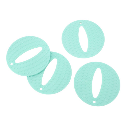 (Light Green) 4 Cuscinetti Riutilizzabili per Sciroppi Bambini e Adulti 2