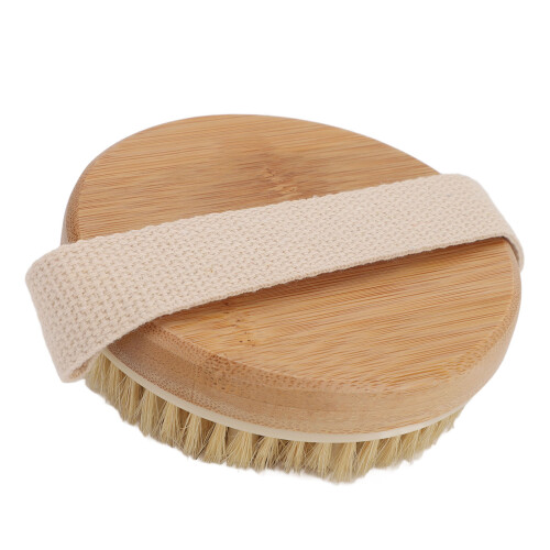 2-in1 Exfoliërborstel Dode Huidverwijderaar Bambu 1