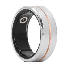 (12) Smart Health Ring Bluetooth Sleep Monitor IP68 Fitness Tracker