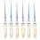 (0.8in) 6x S2 Endo Files Groot Tapered Metaal 1in 2