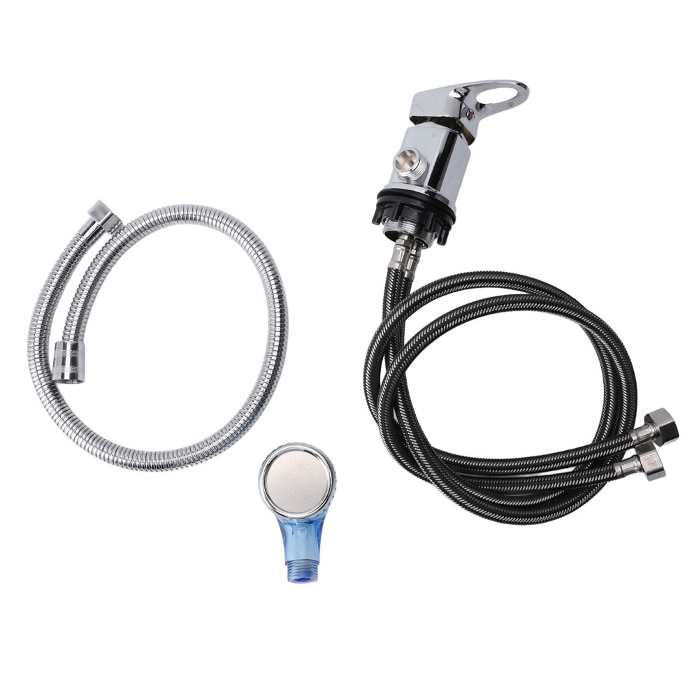 80Cm Salon Shampoo Bowl Faucet 70Cm Hose M Size Blue Sprayer 461605303741