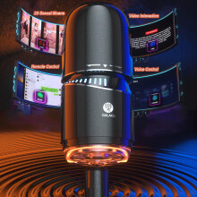 App-gesteuerter Masturbator 10 Vibrationsmodi Adult Toy