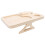 Wooden Sofa Armrest Tray Foldable Clip On Side Table Rotatable Slot 5