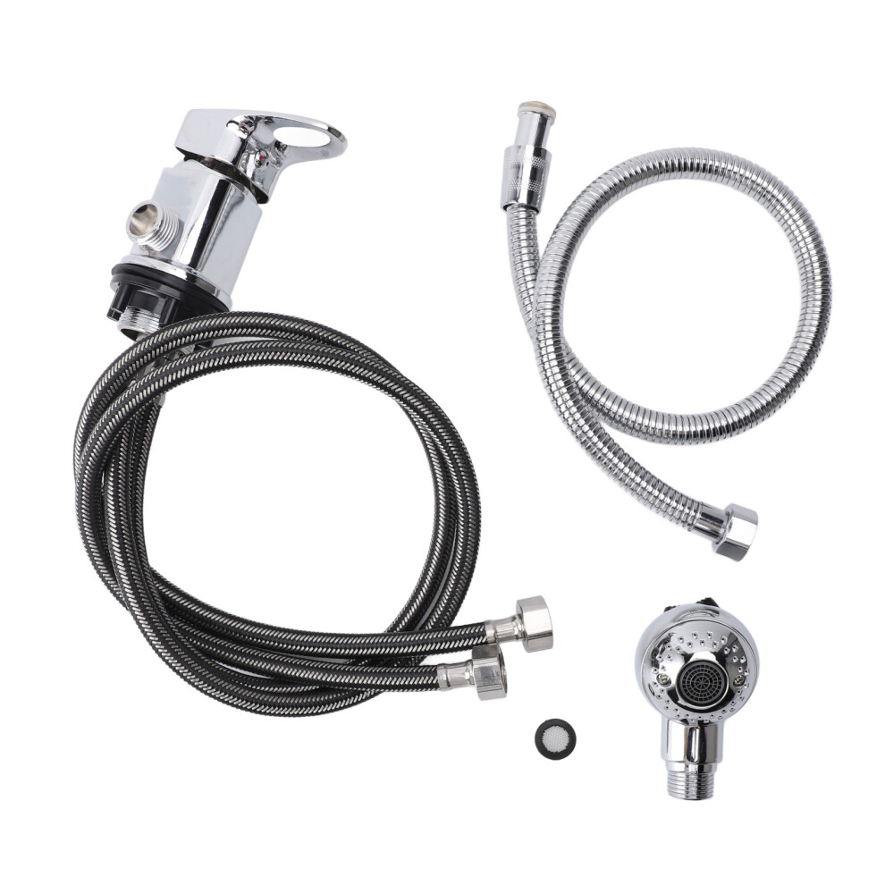 80Cm Salon Shampoo Bowl Faucet Kit 70Cm Hose M Size 2 Gear Sprayer 461605303765