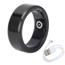 (7) Slimme Ring Fit Tracker Roestvrij Staal IP68 Stappenteller