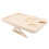 Wooden Sofa Armrest Tray Foldable Clip On Side Table Rotatable Slot 3