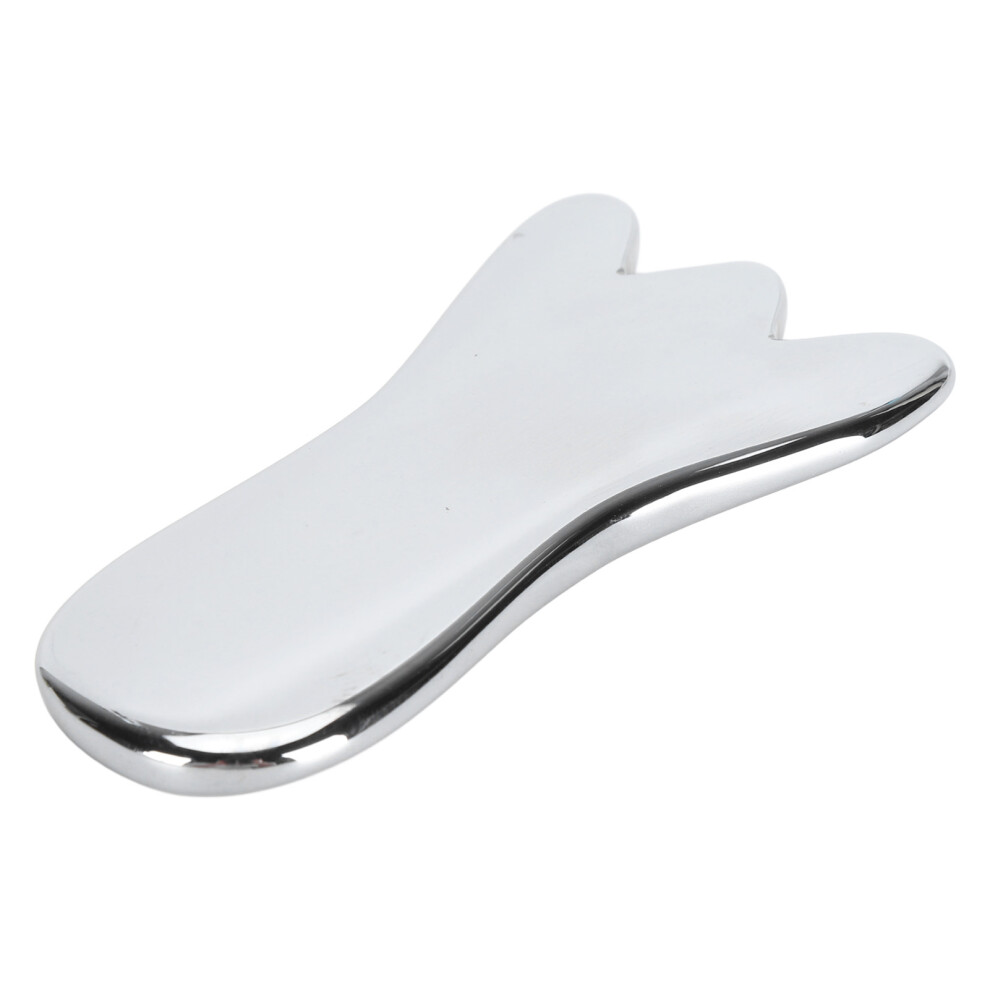 Trident Shaped Terahertz Gua Sha 95x50x7mm Lymphatic Drainage