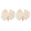 2x Ramie Duschhandschuh peeling weich 1