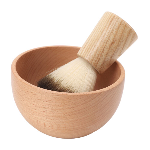 Men Shaving Brush Set w/ Bowl 2