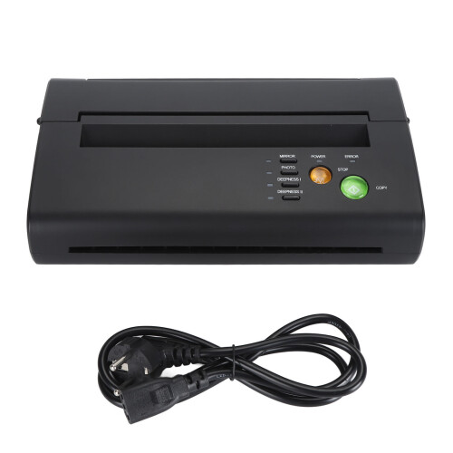 (EU Plug) Thermische Tattoo Transfer Machine CIS Stencil 100-240V