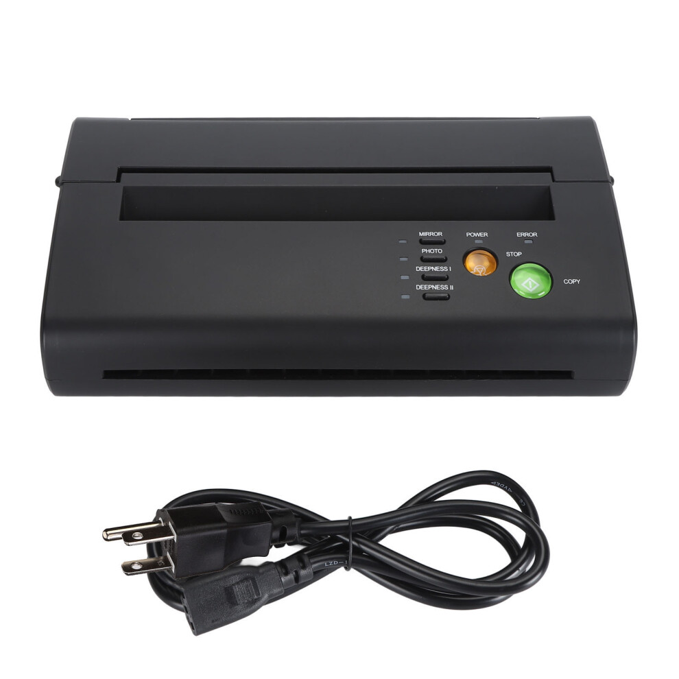 (US Plug) Thermal Tattoo Transfer Machine CIS Stencil 100-240V