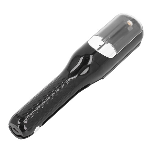 Elektrischer Haarspalt-Trimmer, Edelstahl, Schwarz 2