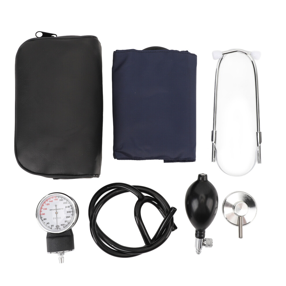 Aneroid Sphygmomanometer Manual Blood Pressure Kit with Stethoscope