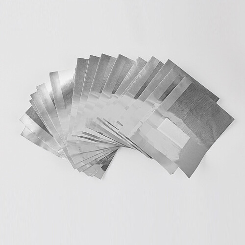 Nagellackentferner-Folie 50 Blatt mit 2 Holzstäben 2