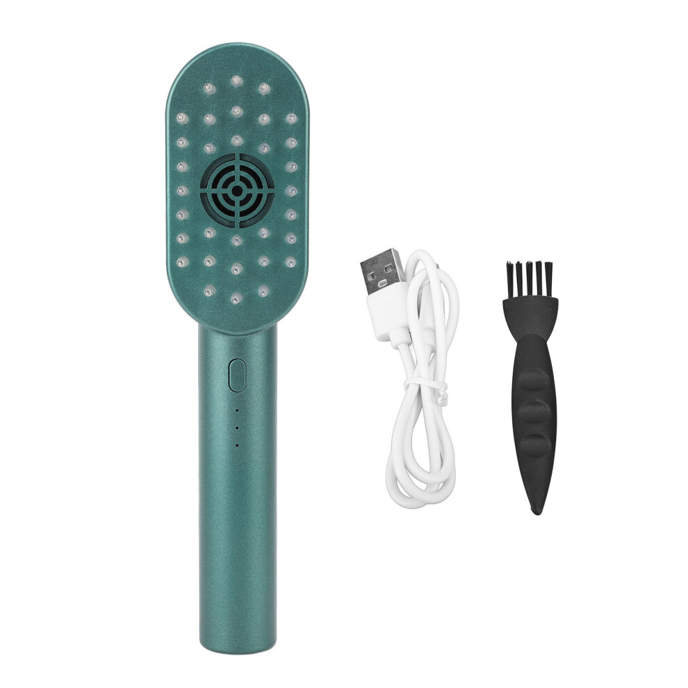 Green (Green) Electric Scalp Massage Brush Vibration Reduce Dandruff