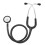 (Black) Dual Head Stainless Steel Stethoscope (Black) 5