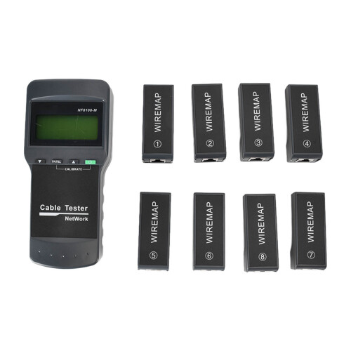 F‑8108‑M LCD-Display Netzwerkkabellängentester 1