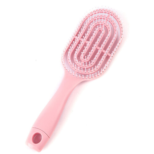 Ontwarborstel Gebogen Holle Scalp Massage Paddle Borstel