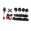 Set Bondage Nylon Manette Gambe Polso Caviglia Piuma 3