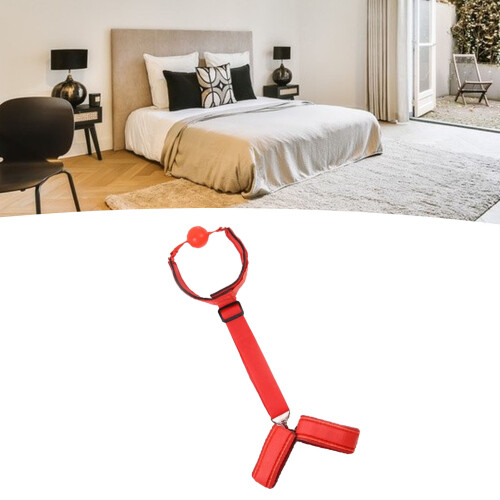 (Red) Manetta Nylon con Pallina Bocca Vincolo Polso Coppia 1