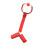 (Red) Manetta Nylon con Pallina Bocca Vincolo Polso Coppia 5