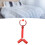 (Red) Manetta Nylon con Pallina Bocca Vincolo Polso Coppia 3