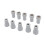 10x HYG TM46 Speekselafzuigadapter Silicone Tips 5