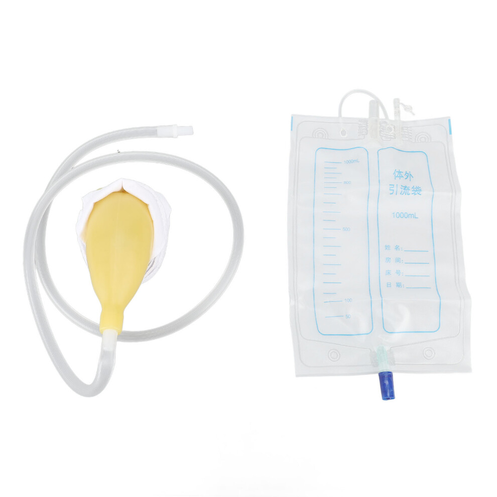 Urinary Collection System 1000ml Leakproof Reusable Urinal for Men