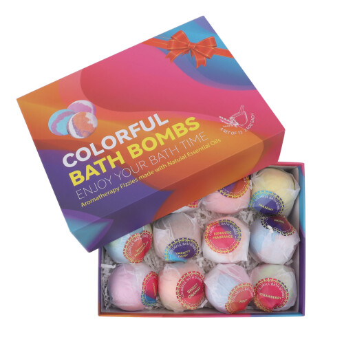 Badzout Bollen Hydraterend Aromatherapie 2.5oz 12st