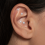 100Pcs Acupunctures Beads Auricular Ear Sticker-Pearl color 2