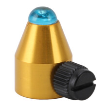 (Blue) Stimmgabel-Füße Aluminium Meditation Blau