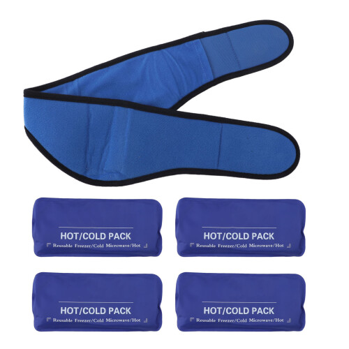Gesichtskühlpack für Weisheitszahn-OP & TMJ (4 Gel-Packs)