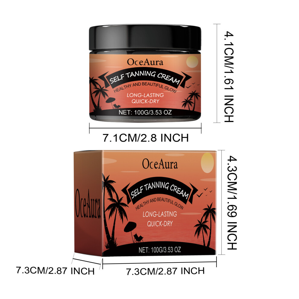 Cream/Bronze Skin Tanning Moisturizing Skin Summer Tan Skin Lotion