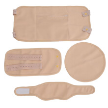 4pcs Castor Oil Pack Wrap Set Waist Neck Chest Leg Detox