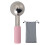 Eisgloben-Facial-Kompress Edelstahl-Roller Pink 1