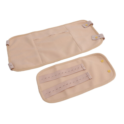 Rizinusöl-Pack-Set wiederverwendbar für Bauch, Arm, Bein 1