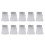 10pcs Electric Lice Comb Filters Disposable Translucent Mesh 5