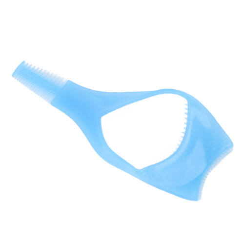 (Blue) 20 Stk. Mascara-Schild Wimpernkamm Pink 2