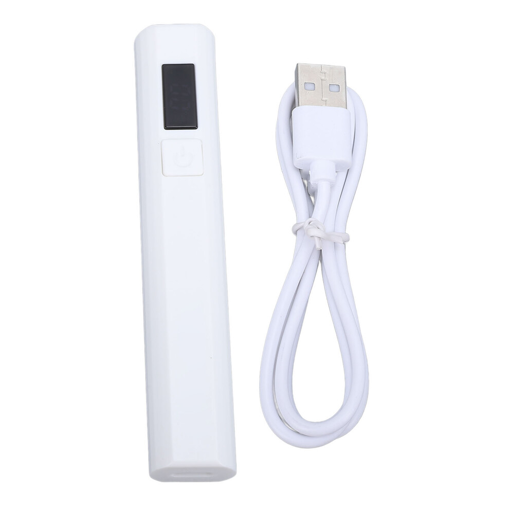Handheld UV Nail Lamp LED Display Rechargeable 3W Portable