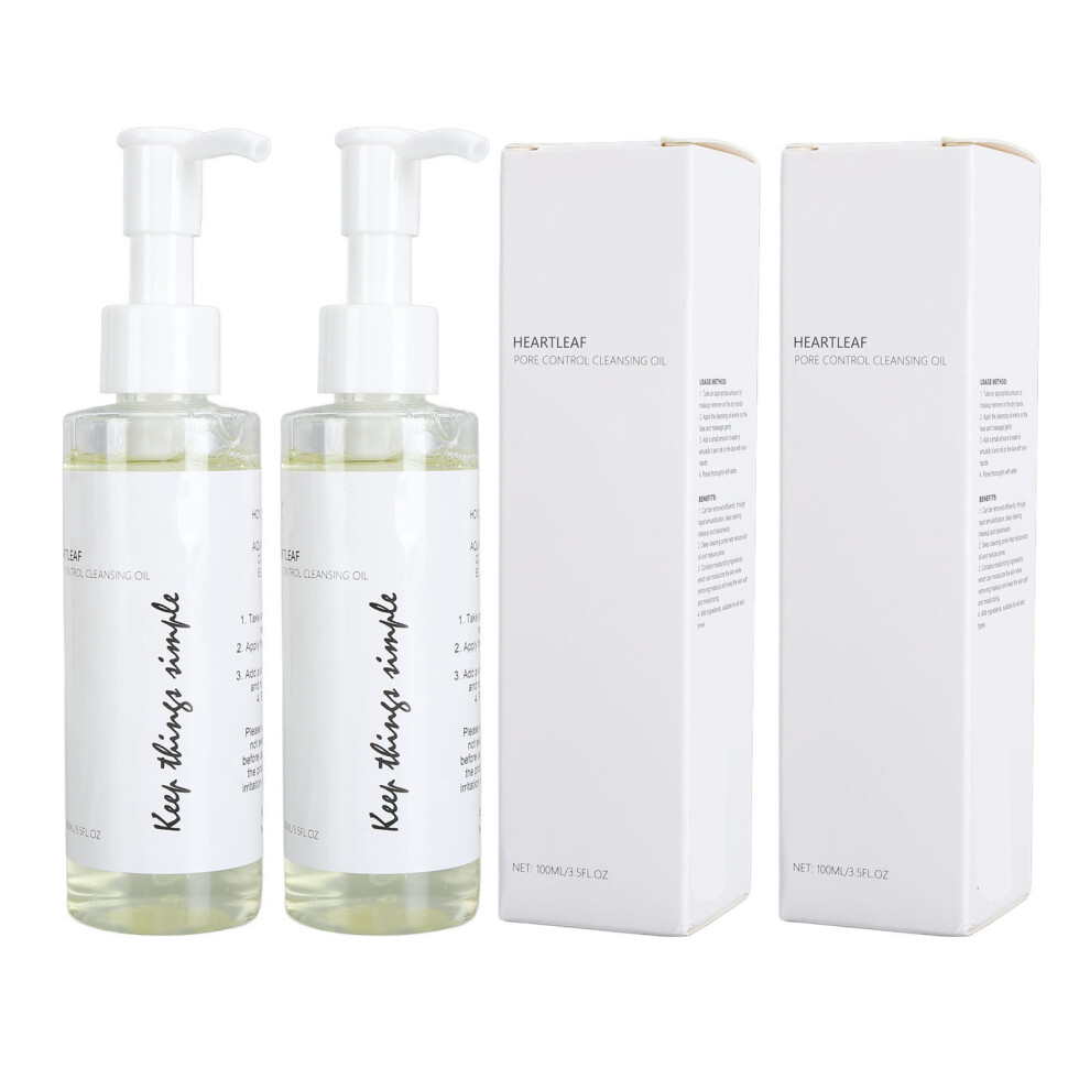 2pcs 100ml Makeup Remover Oil Pore Shrinking Cleansing Oil