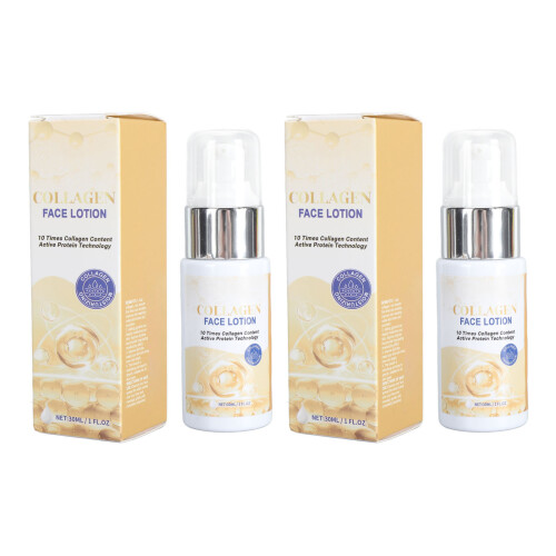 2 Pcs 30ML Collagen Face Moisturizer Hydrating Cream
