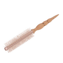 Ronde Haarborstel Nylon Haren Houten Vat Styling Tool