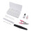 550 Stks Helder Coffin Nageltips met Liem Buffer 3