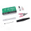 550 Stks Helder Coffin Nageltips met Liem Buffer 5