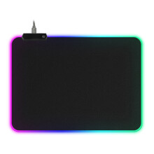 Gamingmusmatta RGB LED-ljusfärgsväxling för datorbärbar dator färgglad