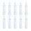 (Strong Suction) 10pcs Oral Suction Handle Disposable Saliva Ejector White 1