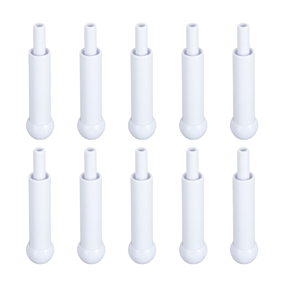 White (Strong Suction) 10Pcs Oral Suction Handle Disposable Saliva Ejector