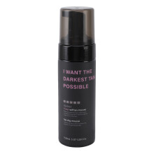 150ml Dark Self Tanning Foam Argan Oil Even Skin Tone Mousse
